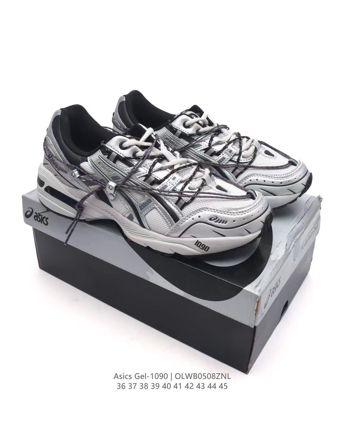 美品 ANDERSSON BELL × Asics Gel-109 レディース/メンズ スニーカー 箱付 Silver