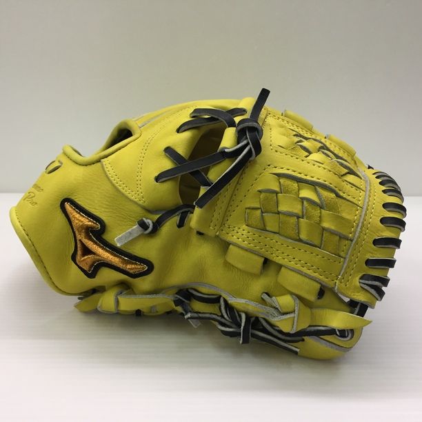 中古品 ミズノ mizuno ミズノプロ 軟式 内野手用グローブ 1AJGR27203