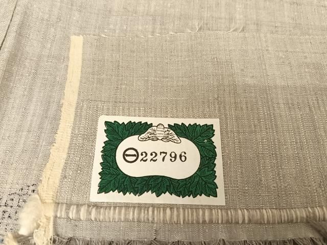 平和屋着物●本場真綿絢結城紬　100亀甲　亀甲花文　証紙付き　正絹　逸品　未使用　CAAV6612vf 平和屋着物○本場真綿絢結城紬 100亀甲 亀甲花文 証紙付き 正絹