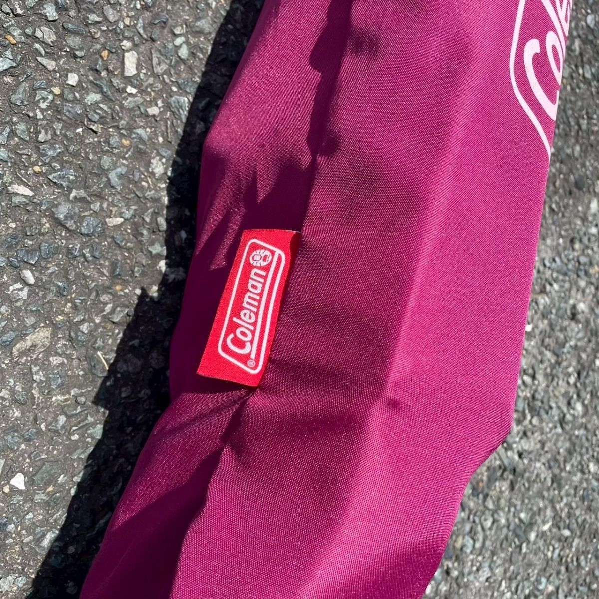 Coleman キャンバスコージーチェア（ワイン）アウトドアチェア