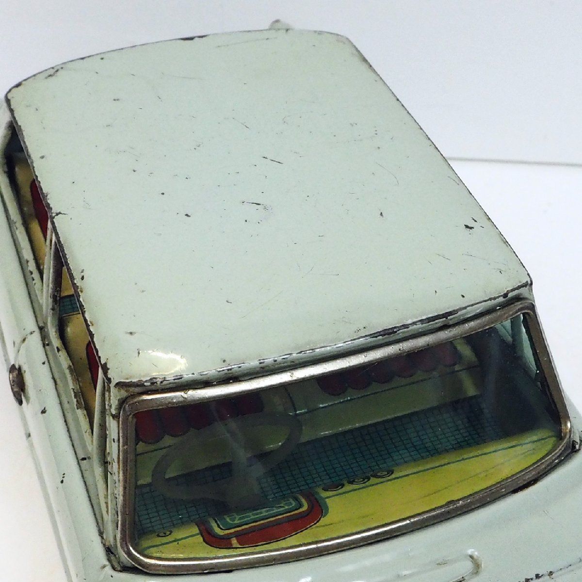 萬代屋【トヨタ パブリカ黄緑】ブリキtin toy car自動車ミニカー【箱無】 萬代屋【トヨタ パブリカ黄緑】ブリキtin toy car自動車ミニカー