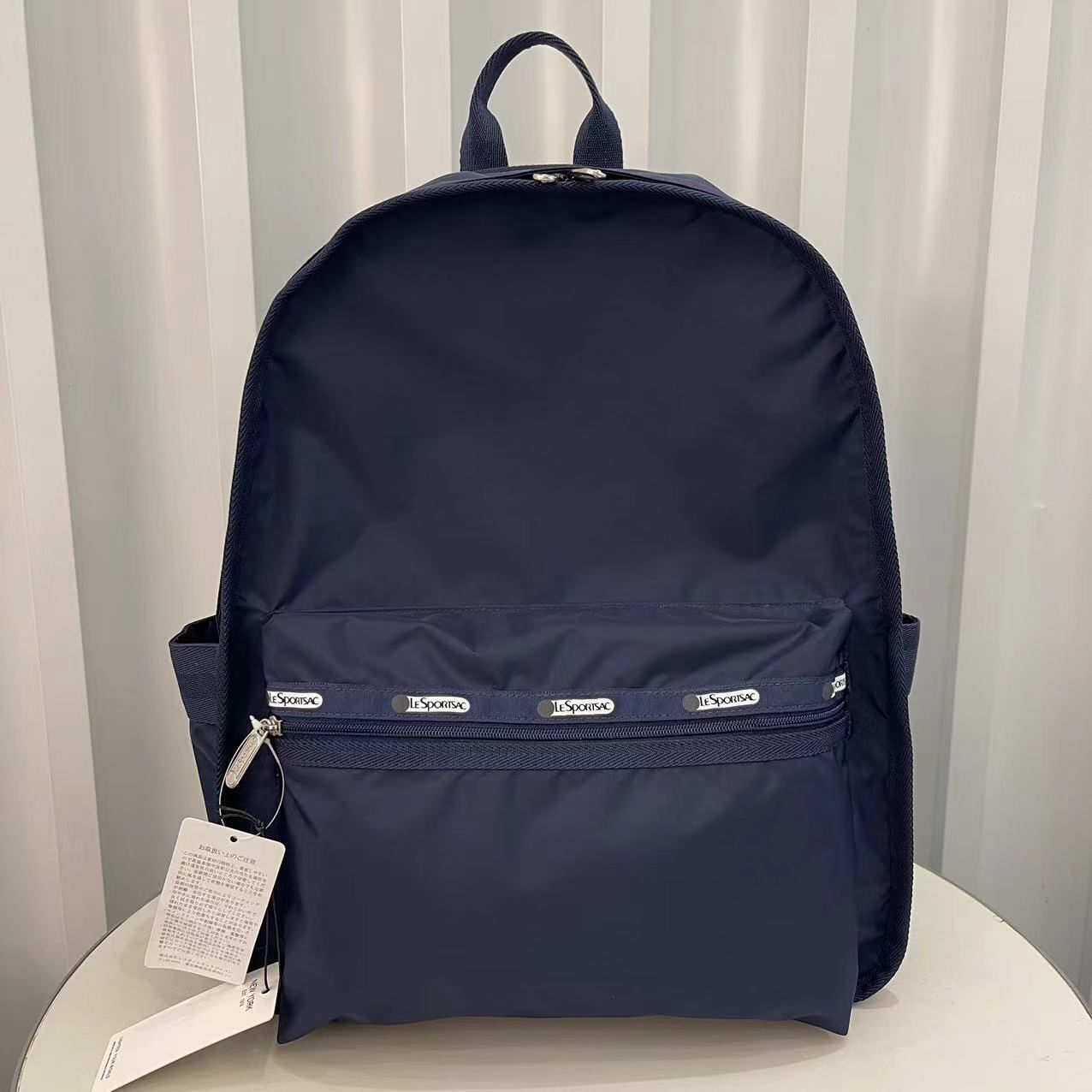 新品！レスポートサック リュックバッグ バックパック ネイビー LeSportsac 3747