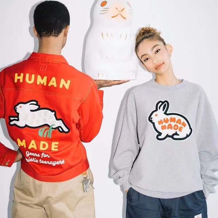 新品、未使用 HUMAN MADE ヒューマンメイド LUCKY RABBIT Capsule collection  刺繍 男女兼用