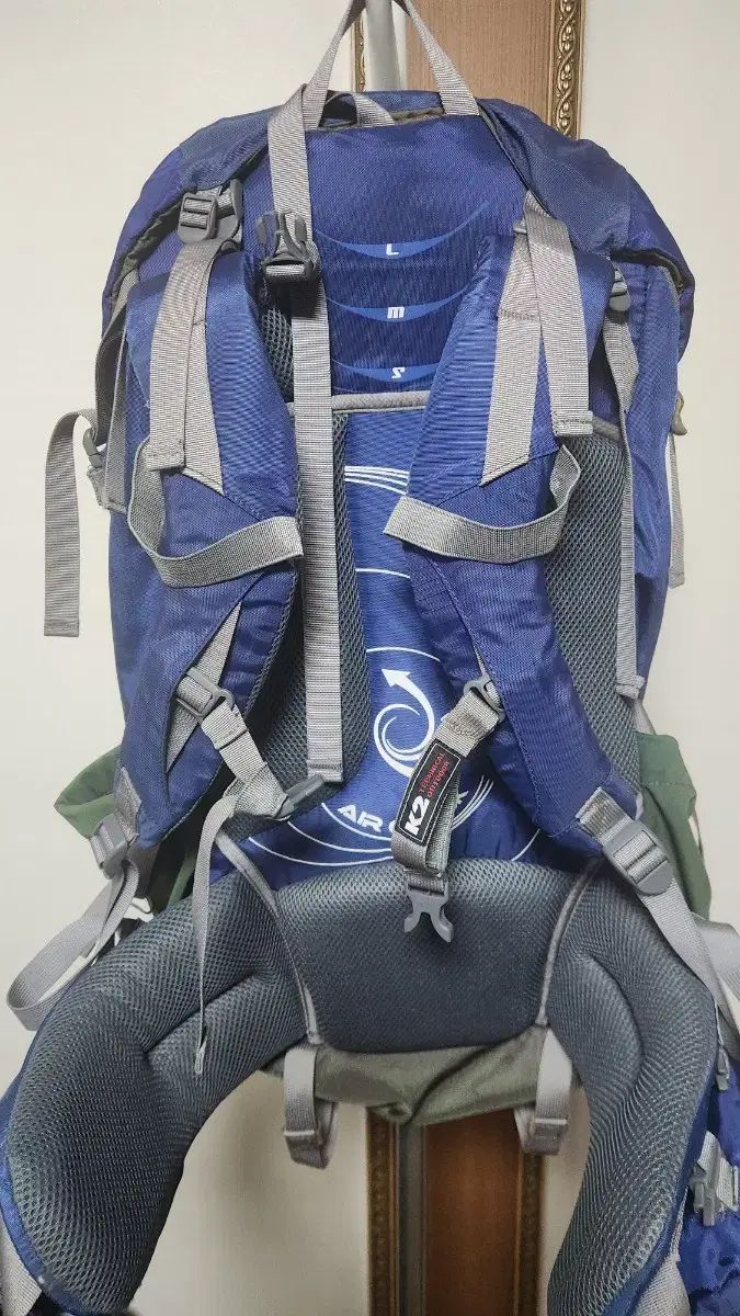 K2 ホタテ貝 45 ＋ 10 登山 リュックサック ブルー 無料配送 HRDEVELOPMENT_JP