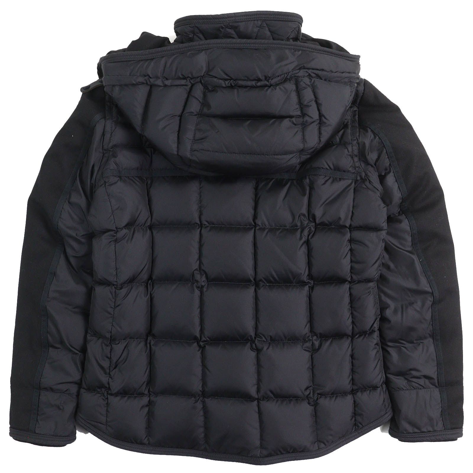 美品△MONCLER モンクレール RYAN ライアン レザーロゴワッペン