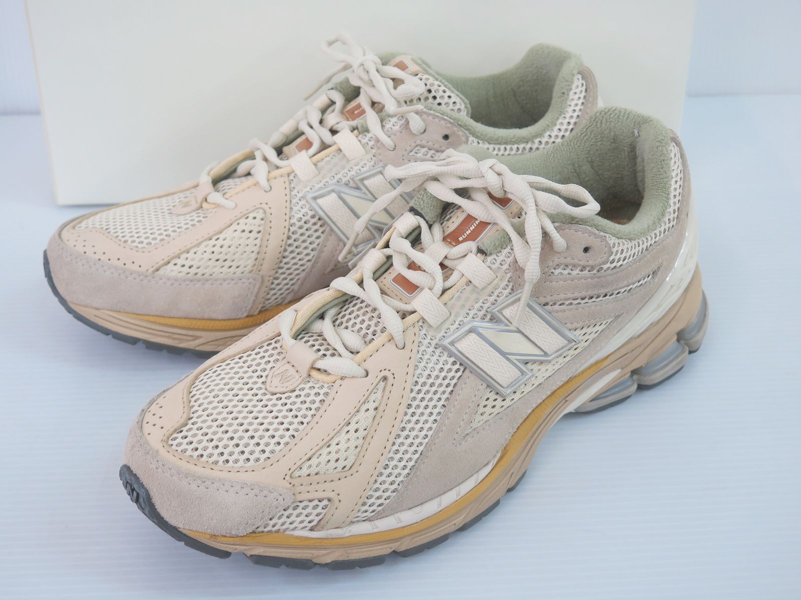 NEW BALANCE×AURALEE ニューバランス/オーラリー M1906RAU メッシュスエード スニーカー　29.5D