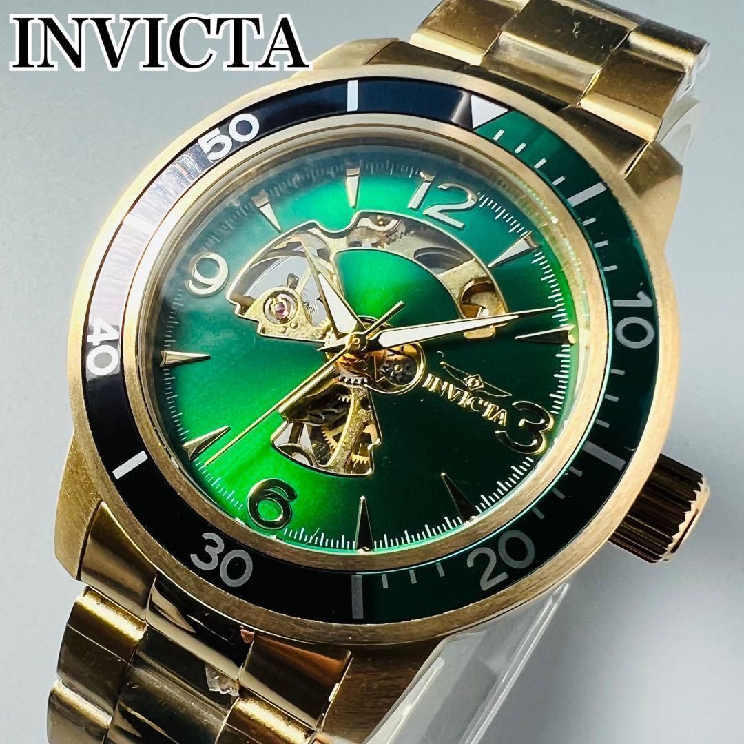 腕時計 新品 INVICTA インビクタ スペシャリティ ゴールド メンズ 金-