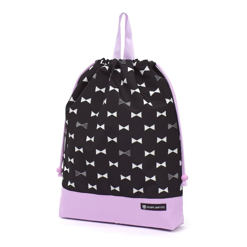 豊富な，100%新品 COLORFUL CANDY STYLE 巾着・大 マチ・持ち手付き PET リボンシルエット その他