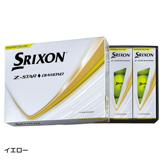 品数豊富。 SRIXON Z-STAR DIAMOND ゴルフボール スリクソン ゼットスター ダイヤモンド ボール 3ダース 12個入りｘ3 日本 先進的な