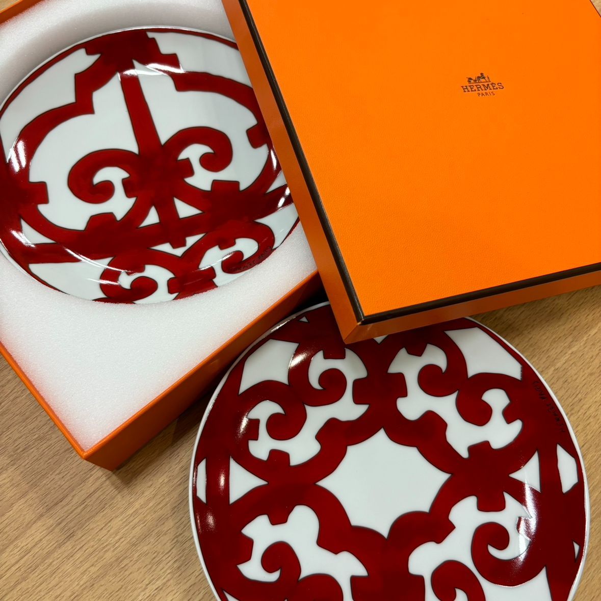 エルメス ガダルキヴィール B&B プレート 17cm 2枚セット 未使用品 