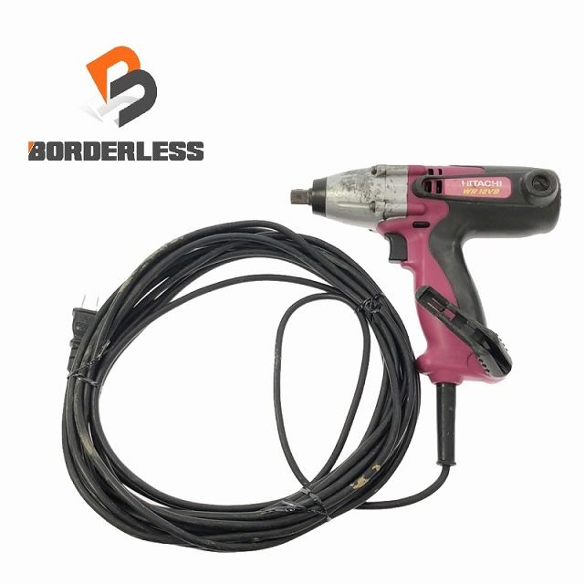 ☆中古動作品☆ HITACHI 日立工機 100V インパクトレンチ WR12VB