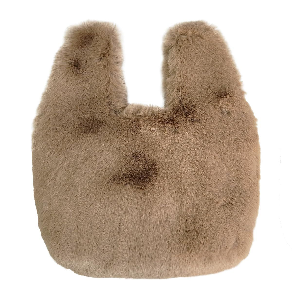 売切注意 お急ぎ下さい レディース もこもこ 秋冬 小さめ ミニハンドバッグ ファーバッグ ジゼル