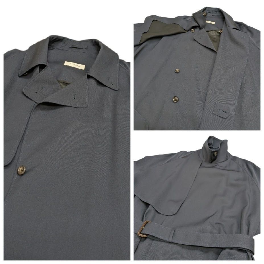 THE RERACS ザ リラクス 23SS SUPER TWILL S+S THE TRENCH PONCHO