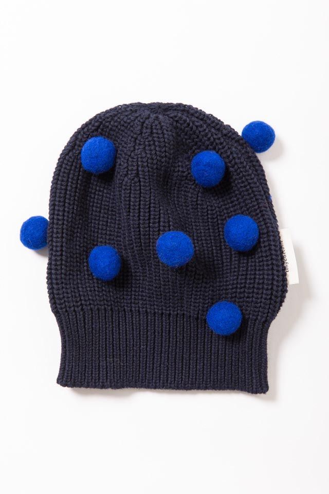 tinycottons/pom poms beanie 新品 ニット帽