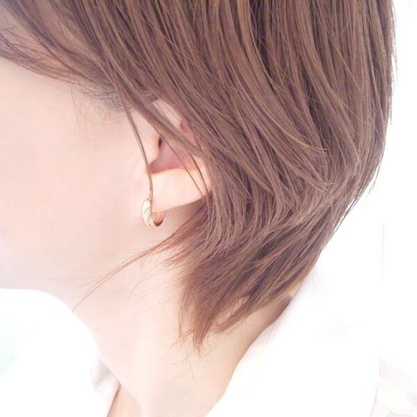 ピアス 3連 トリニティ プラチナ K18 K18PG スリー フープ 地金 18金 品番I-0354 2営業日前後の発送予定 SIROKUMA-CORPORATION_COM