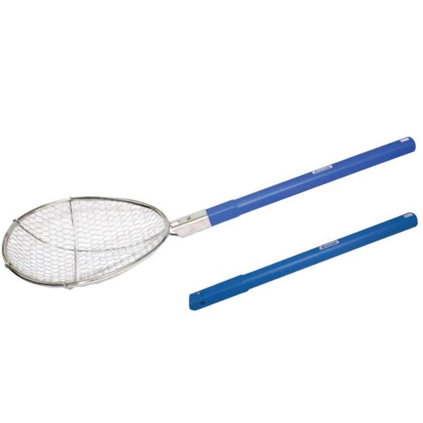 【新品・3営業日で発送】… 揚げ物用ブルー角柄（ワンプッシュ式）８００㎜ ＫＰ８０Ｈ【AKK9104】