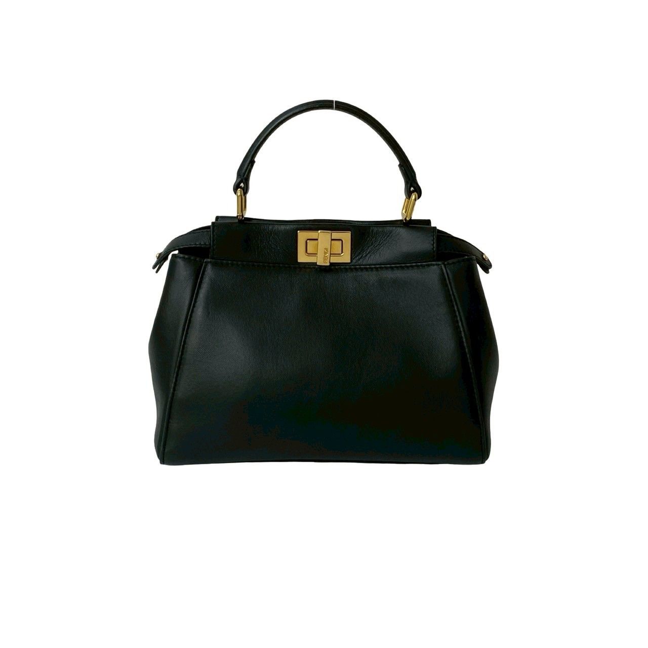 極 美品 袋付 FENDI フェンディ ピーカーブー レザー 本革 2way