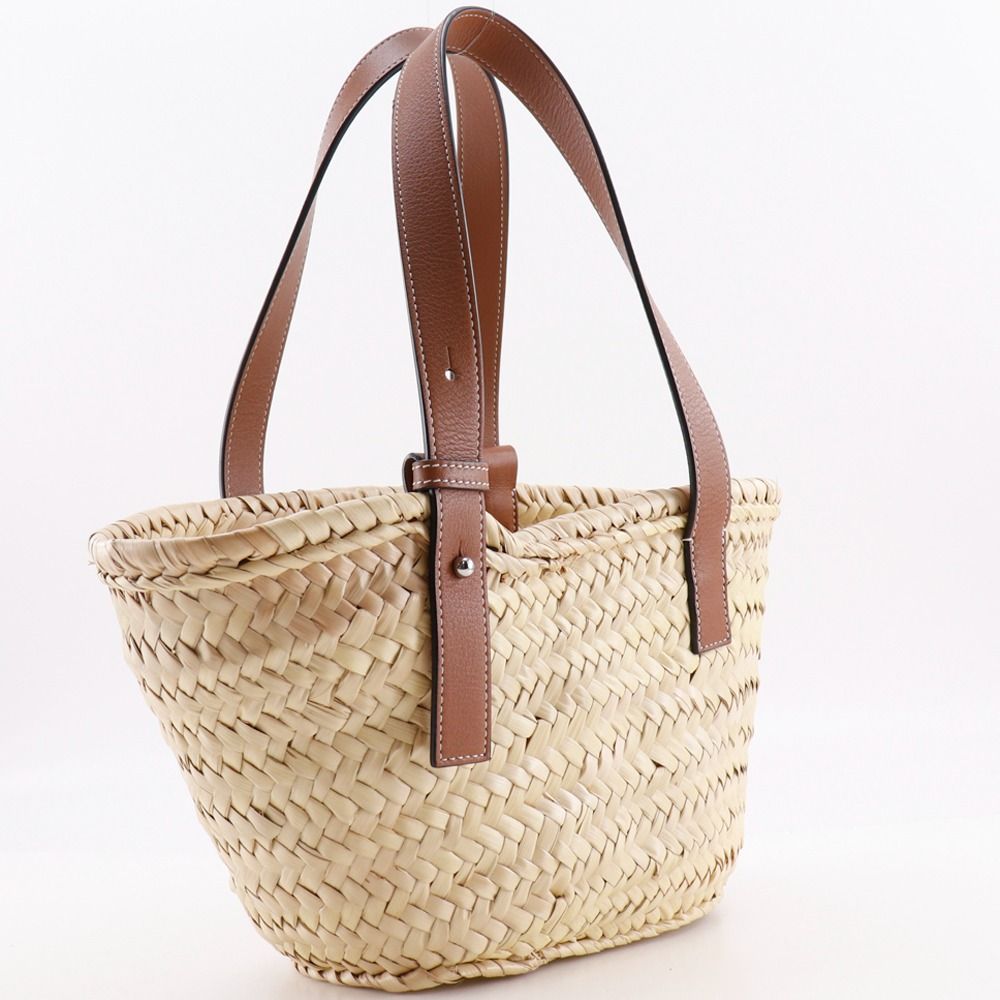 LOEWE】ロエベ バスケットバッグ スモール かごバッグ ラフィア