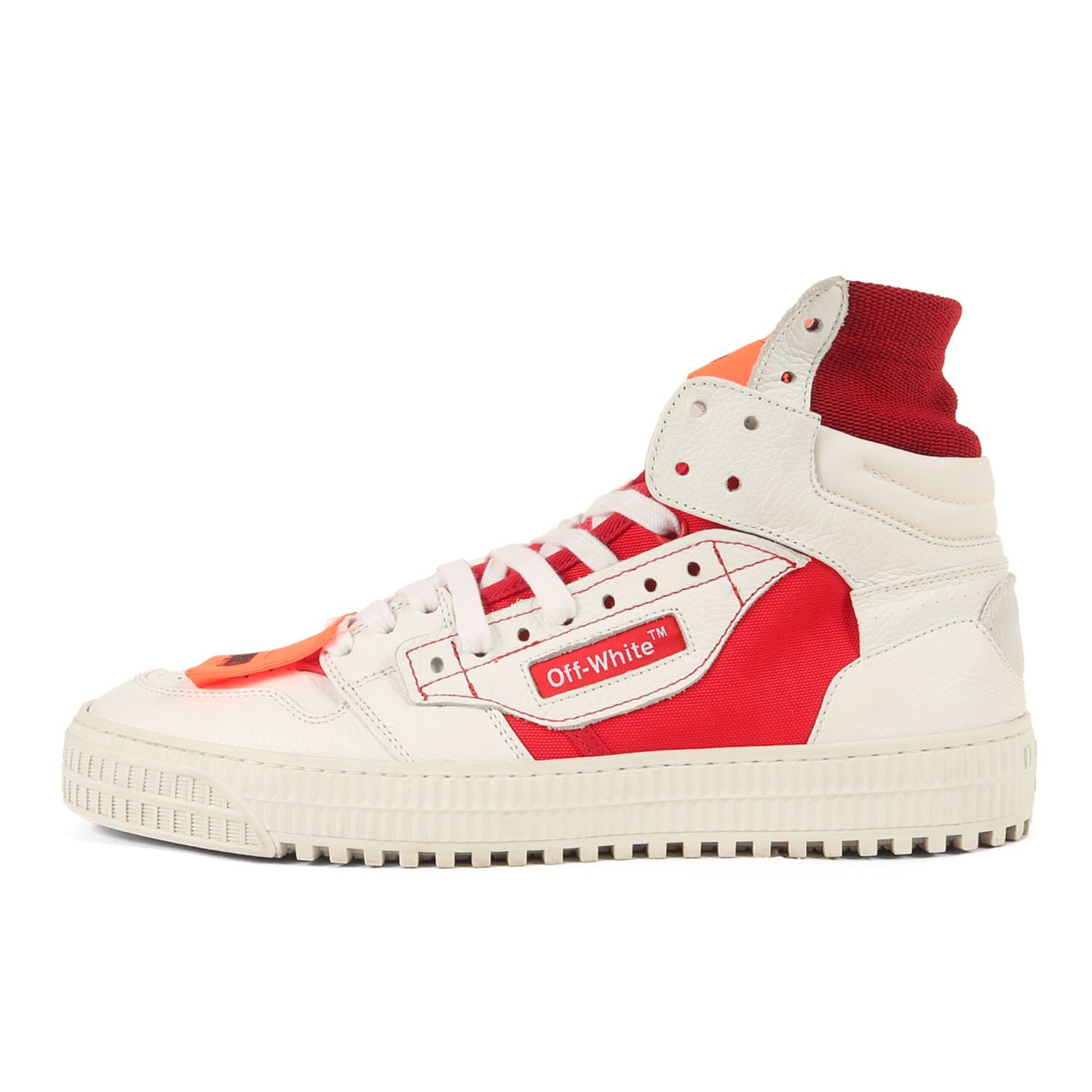 OFF-WHITE オフホワイト サイズ:41(25.5cm) | キャンバス レザー 