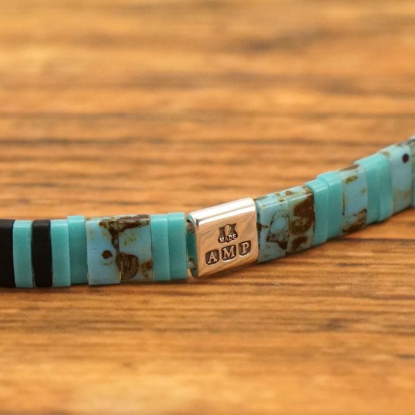 マルチストライプ ターコイズ