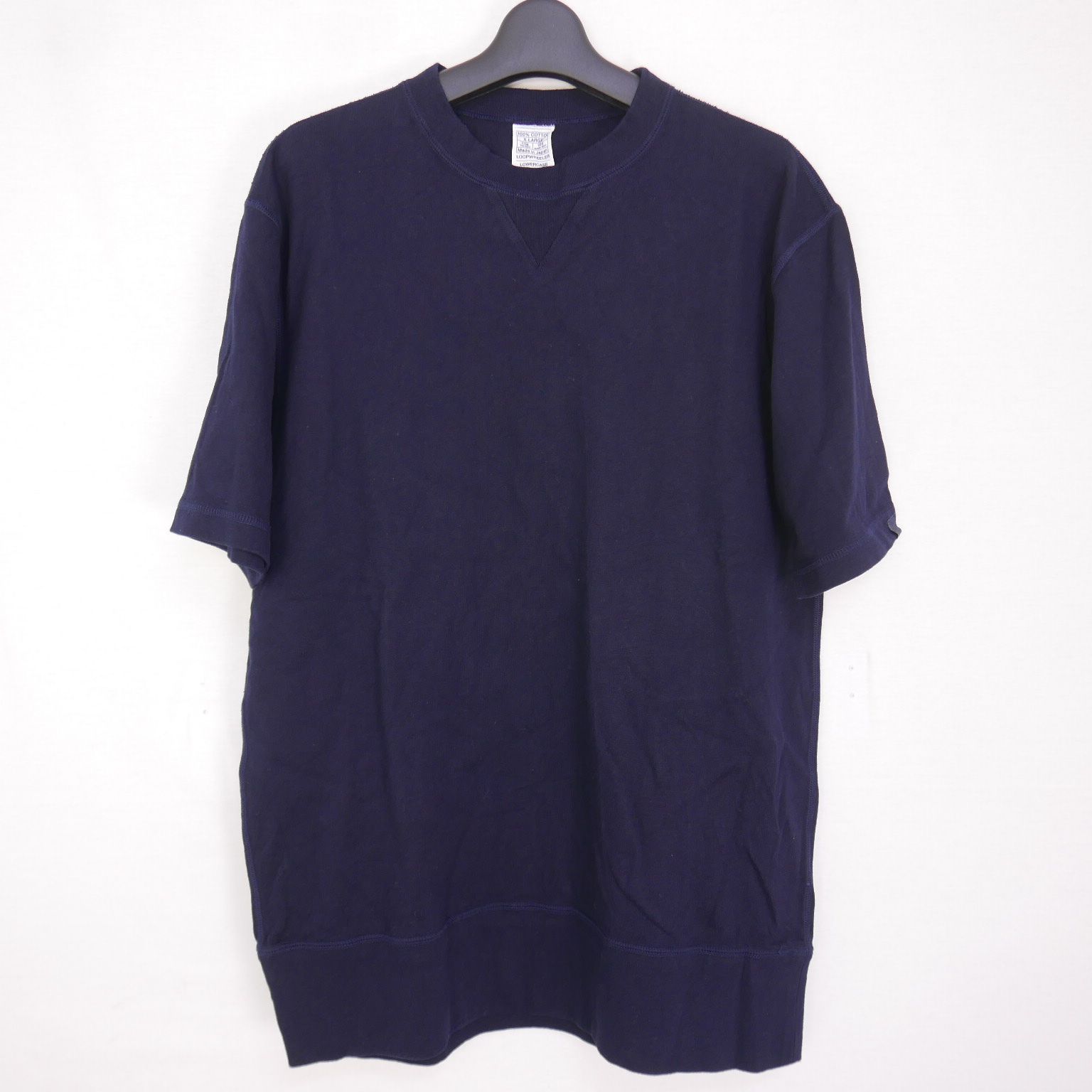 新品 LOOPWHEELER×LOWERCASE 天竺 ボーダーショーツ S 定価16000円