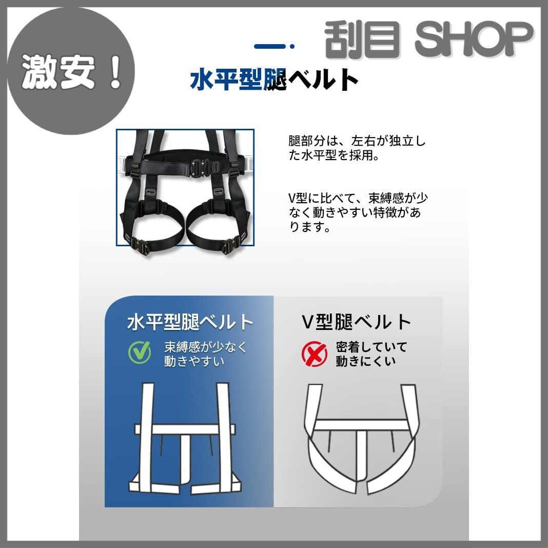 腹部と胸と脚ワンタッチバックル
