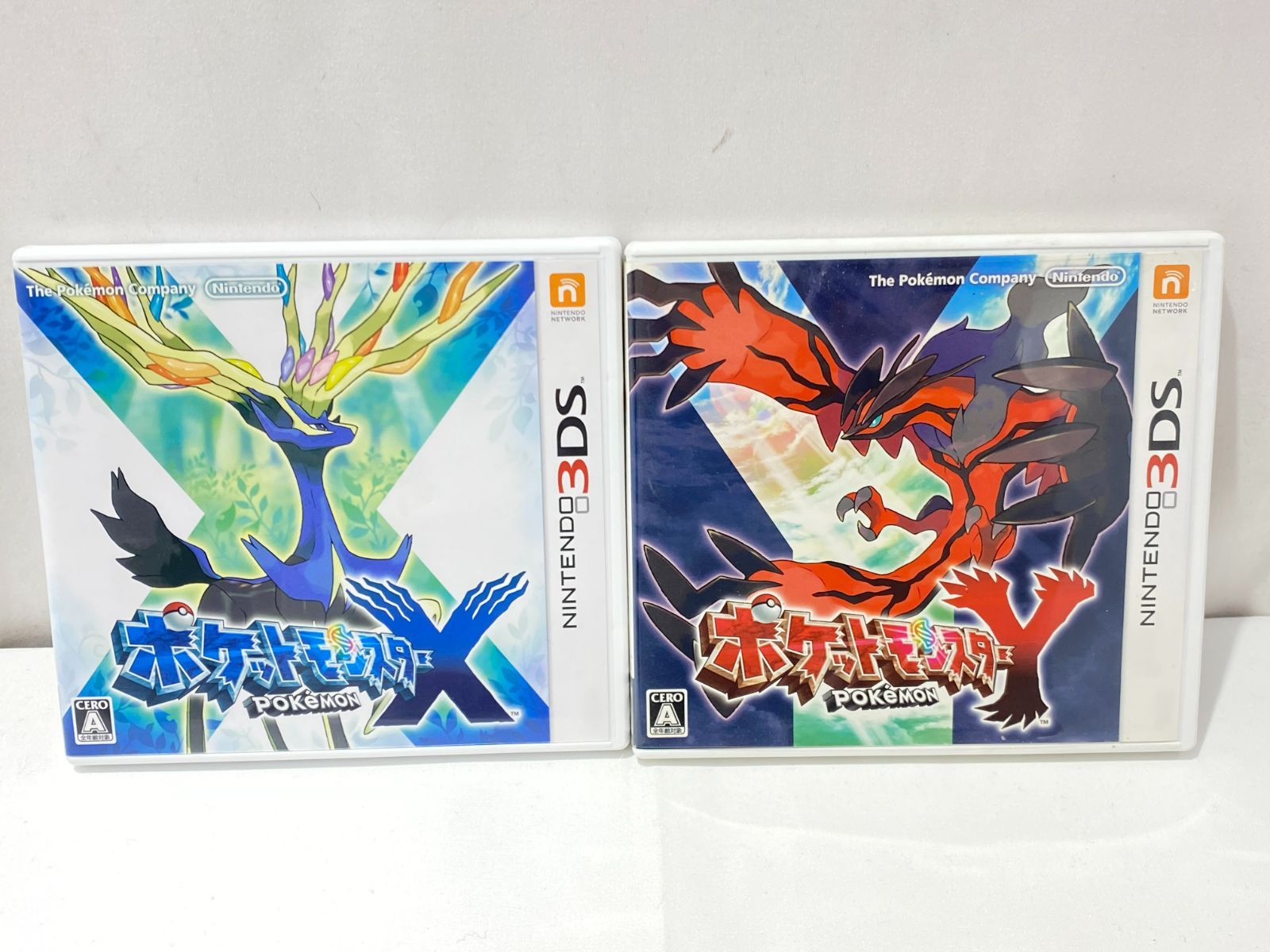 七重浜34-1-070513】中古品 ポケットモンスター XY セット 3DS