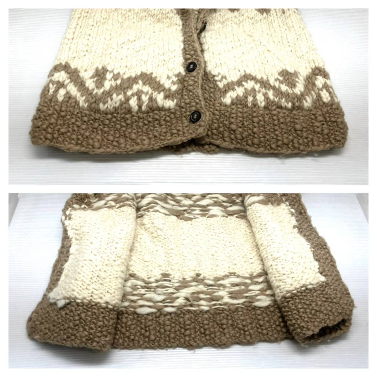 ☆ Sea Room lynn シールームリン NEPAL HAND KNIT ニットジャケット