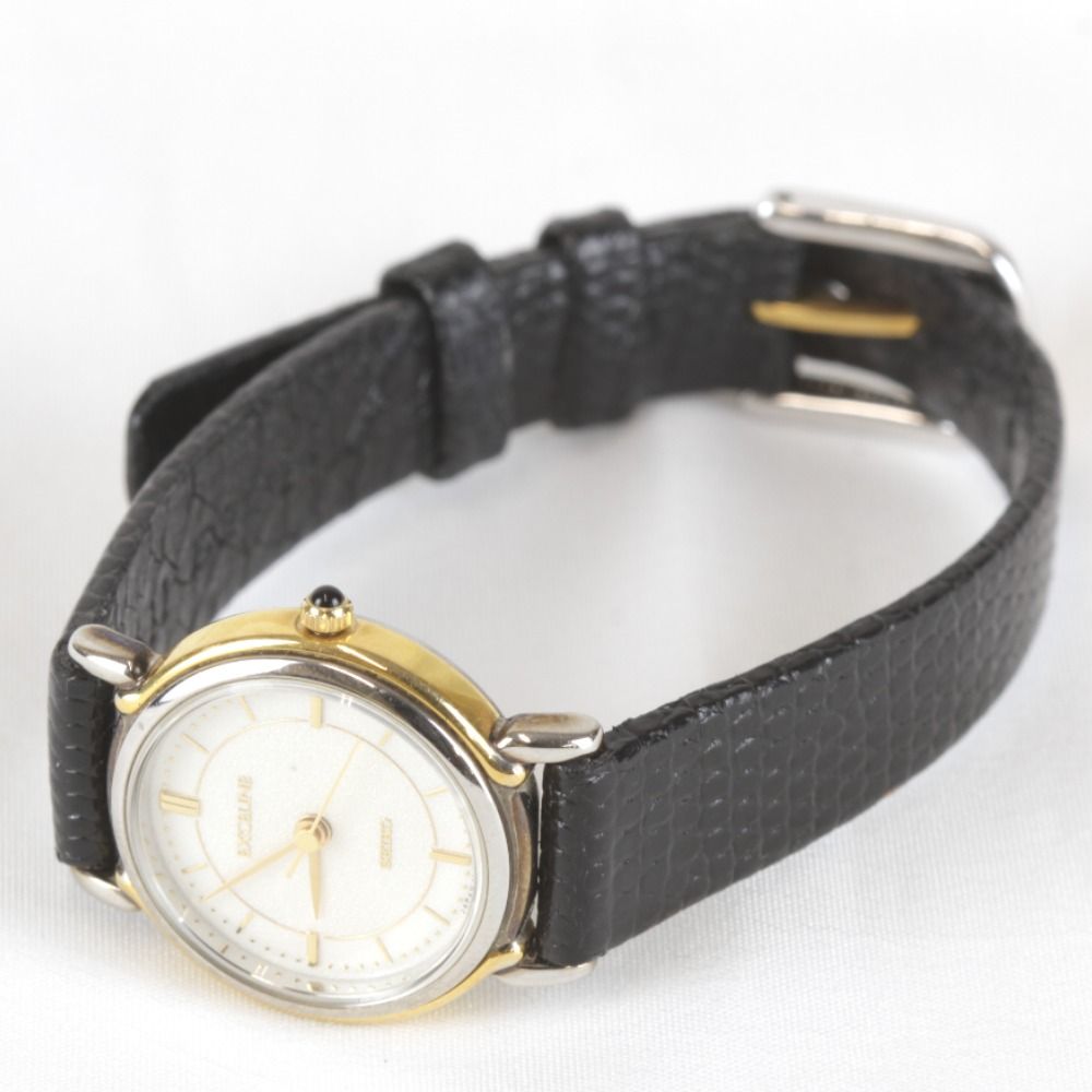 ジャンク『動作未確認』 SEIKO エクセリーヌ 4N21-0440 腕時計