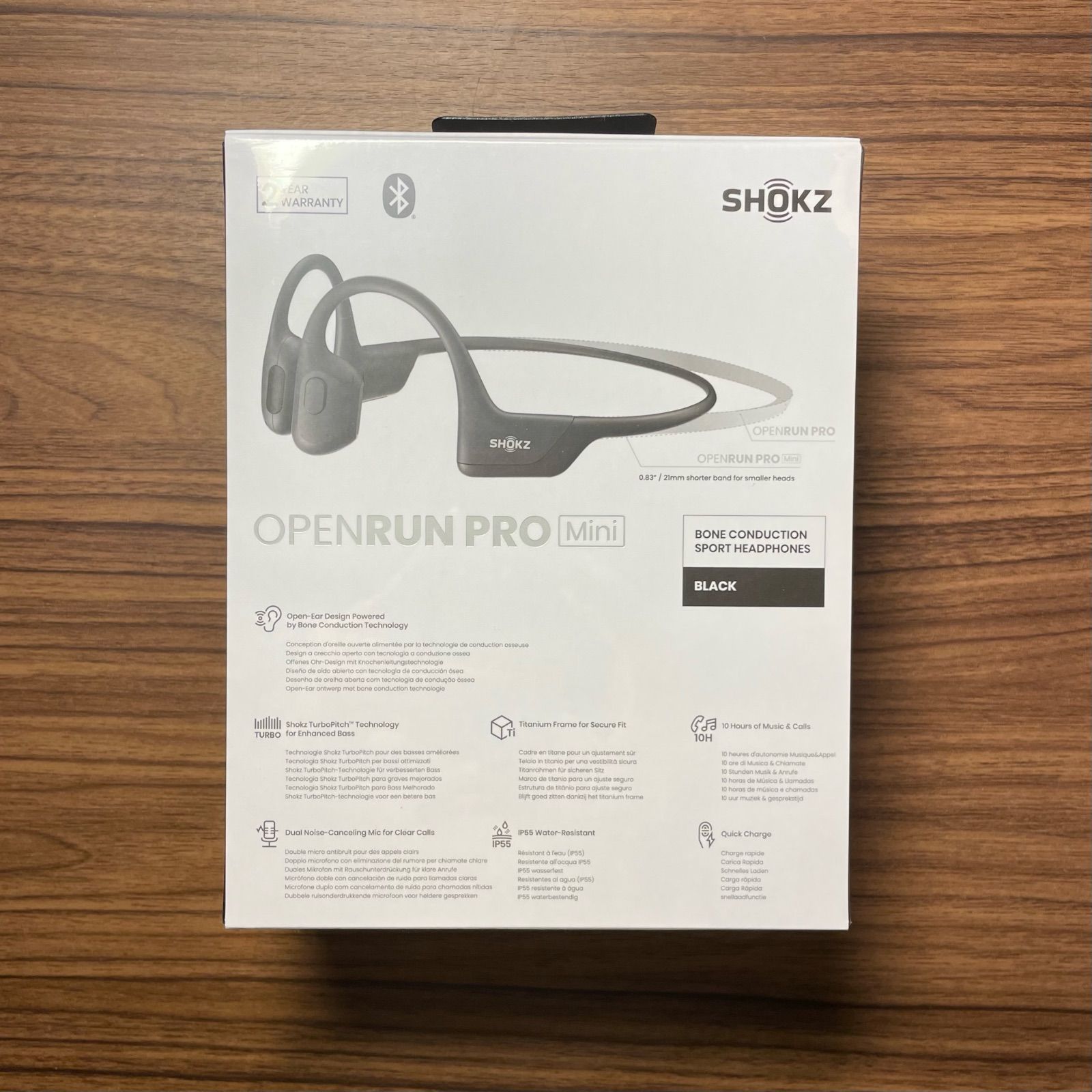 【新品未開封】SHOKZ OPENRUN PRO Mini 　ブラック Shokz 【中古】OpenRun Pro Mini Black【SKZ-EP-000014】【名古屋