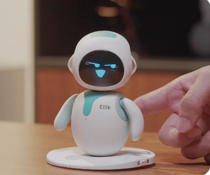 アイリック(Eilik) 感情的知性を備えたデスクトップコンパニオンロボット(日本語説明書/メーカー1年保証付)  マルチロボットインタラクション、デスクトップロボットのパートナーピンク