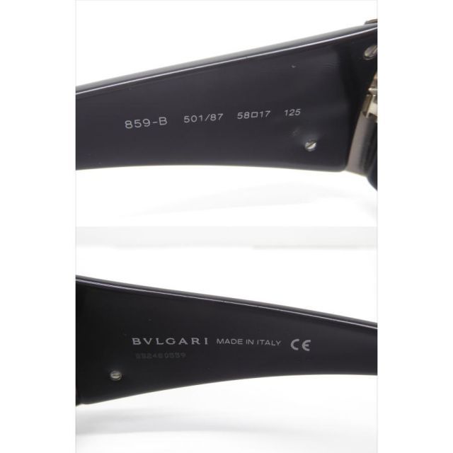 ブルガリ BVLGARI 859-B 58□17-125 ブルガリ BVLGARI 859-B 58□17-125 ※ストーン1つ欠けあり