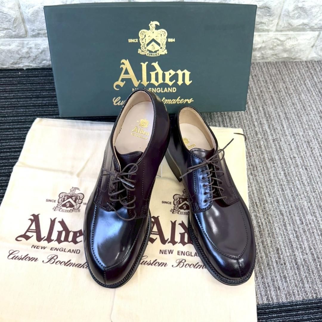 ♥ Alden オールデン コードバン Vチップ 54321 ビジネス 革靴