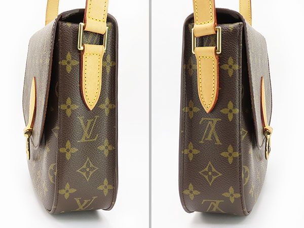 超美品】 ルイヴィトン LOUIS VUITTON モノグラム サンクルー GM 斜め