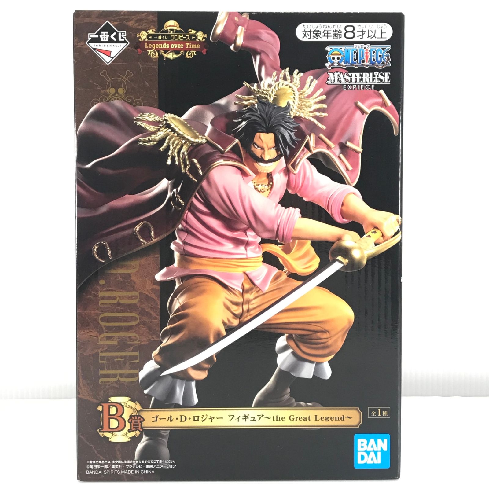 ◎BANDAI SPIRITS フィギュア ゴール・D・ロジャー ～the Great Legend～ 「一番くじ ワンピース Legends  over Time」 MASTERLISE EXPIECE B賞 未開封品 - メルカリ