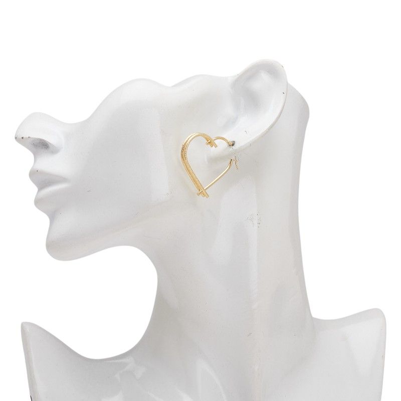 ※値下げハートフープピアス（ダイヤモンド/K18ホワイトゴールド） 値下げハートフープピアス（ダイヤモンド/K18ホワイトゴールド）