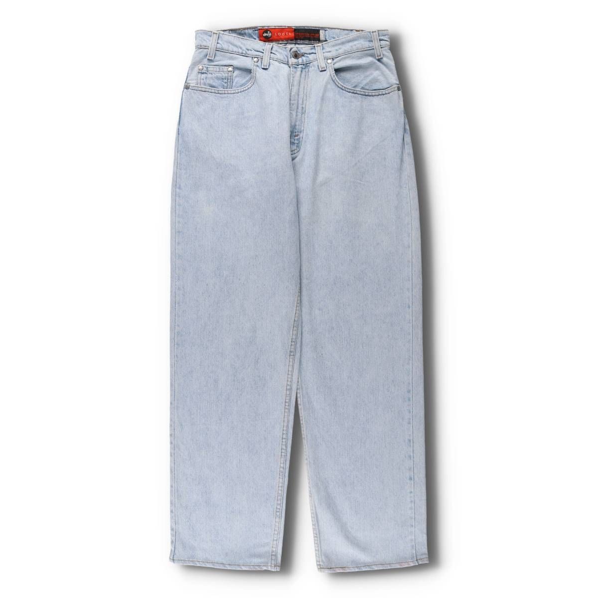 古着 90年代 リーバイス Levi s SILVER TAB シルバータブ LOOSE ルーズ テーパードデニムパンツ メンズw32相当|evb029833