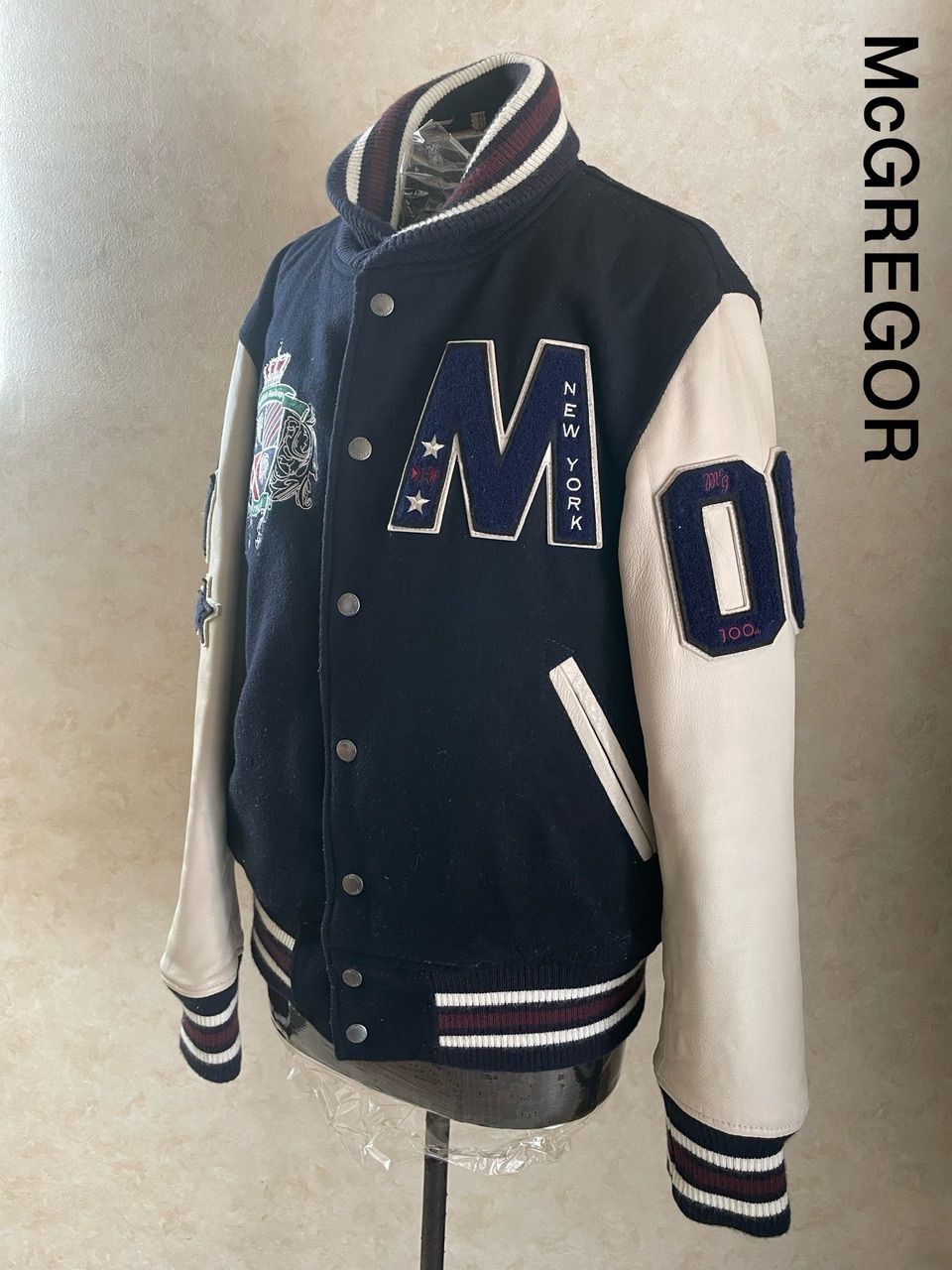 McGREGOR マクレガー 100周年記念限定 ロゴ刺繍 ドリズラー ジャケット