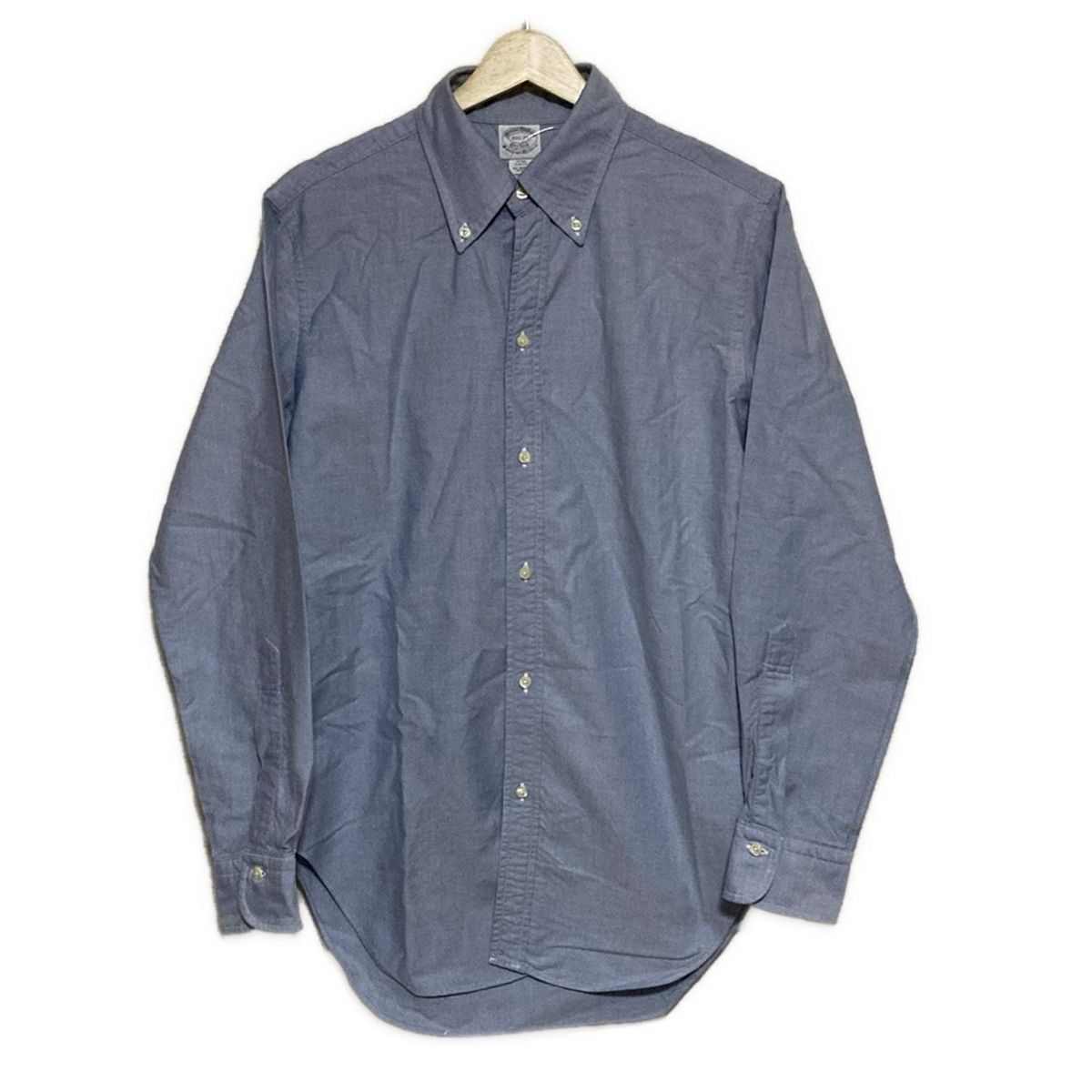 BrooksBrothers ブルックスブラザーズ 長袖シャツ サイズ15 1|2-33 メンズ - ブルー ストライプ