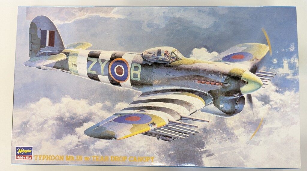 ハセガワ 1/48 タイフーンMkIB 水滴風防付 JT60 - メルカリ