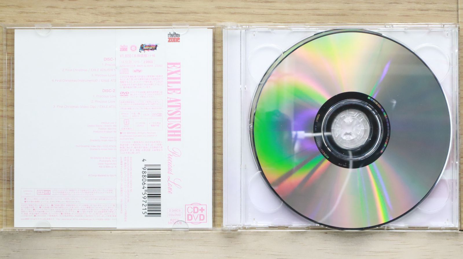 国内盤CD☆エグザイル・アツシ/EXILE ATSUSHI□ Precious Love (CD+DVD