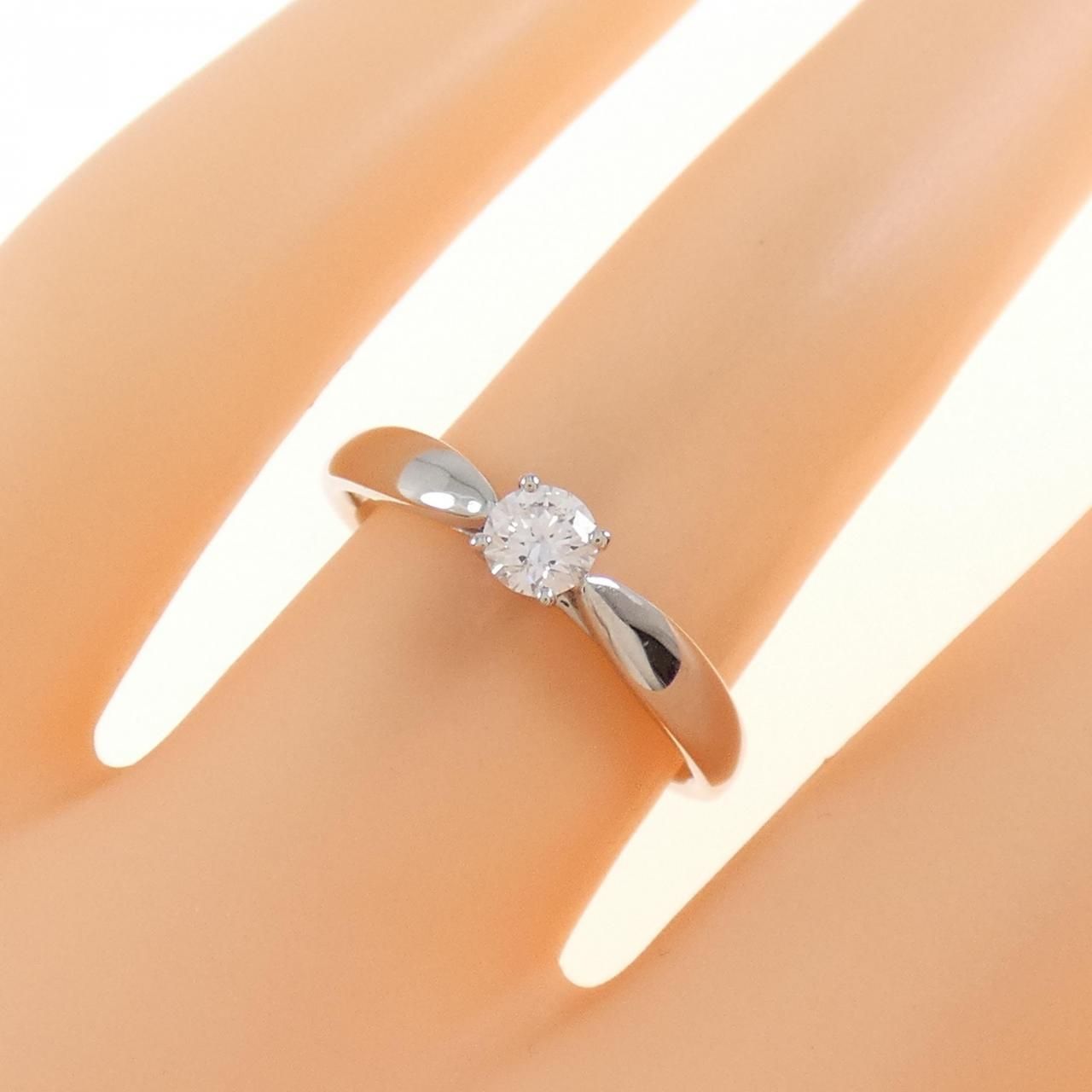 ティファニー ハーモニー リング 0.20CT D VVS2 3EXT