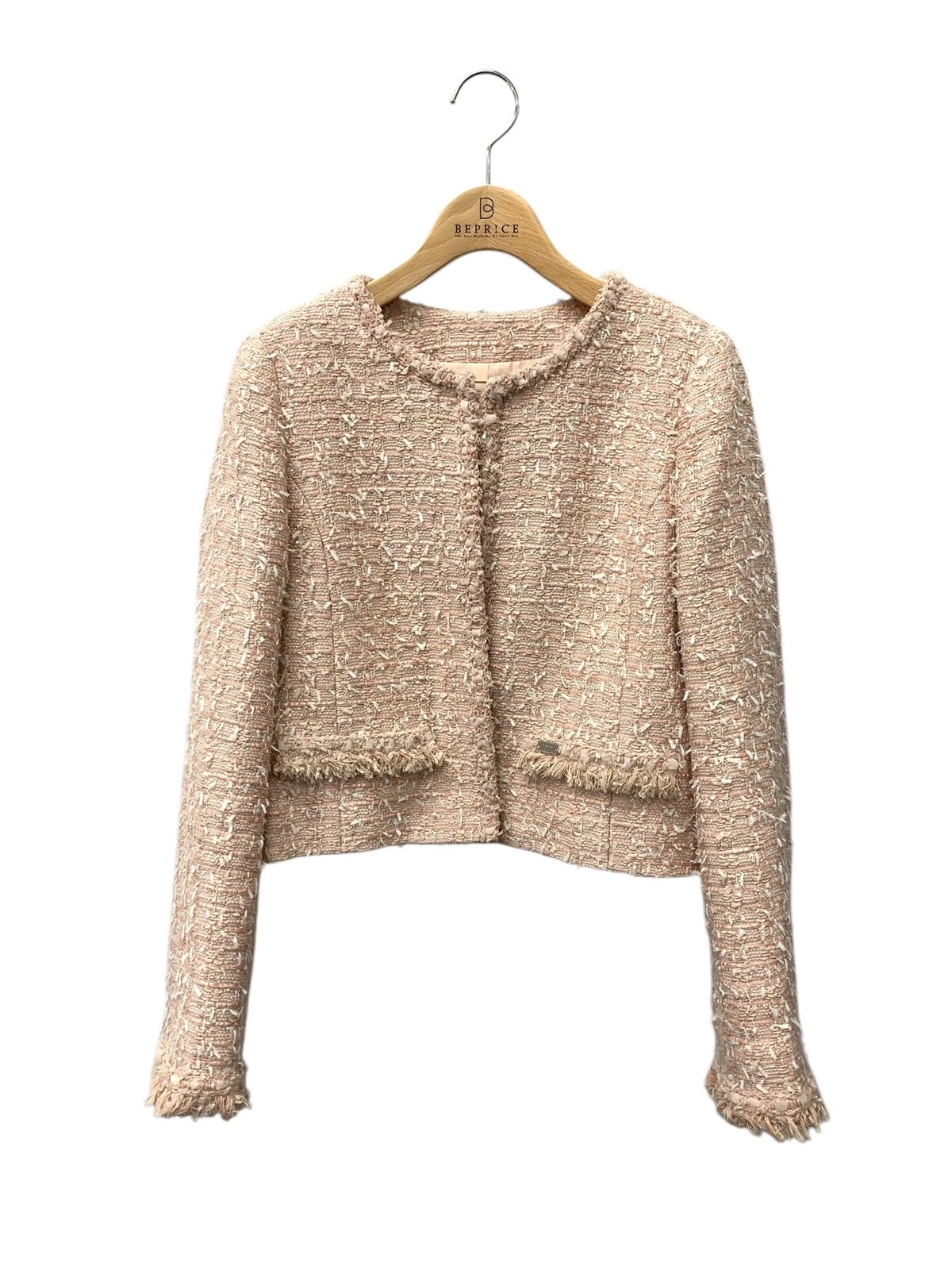 フォクシーブティック JACKET FIORE 43285 ノーカラージャケット