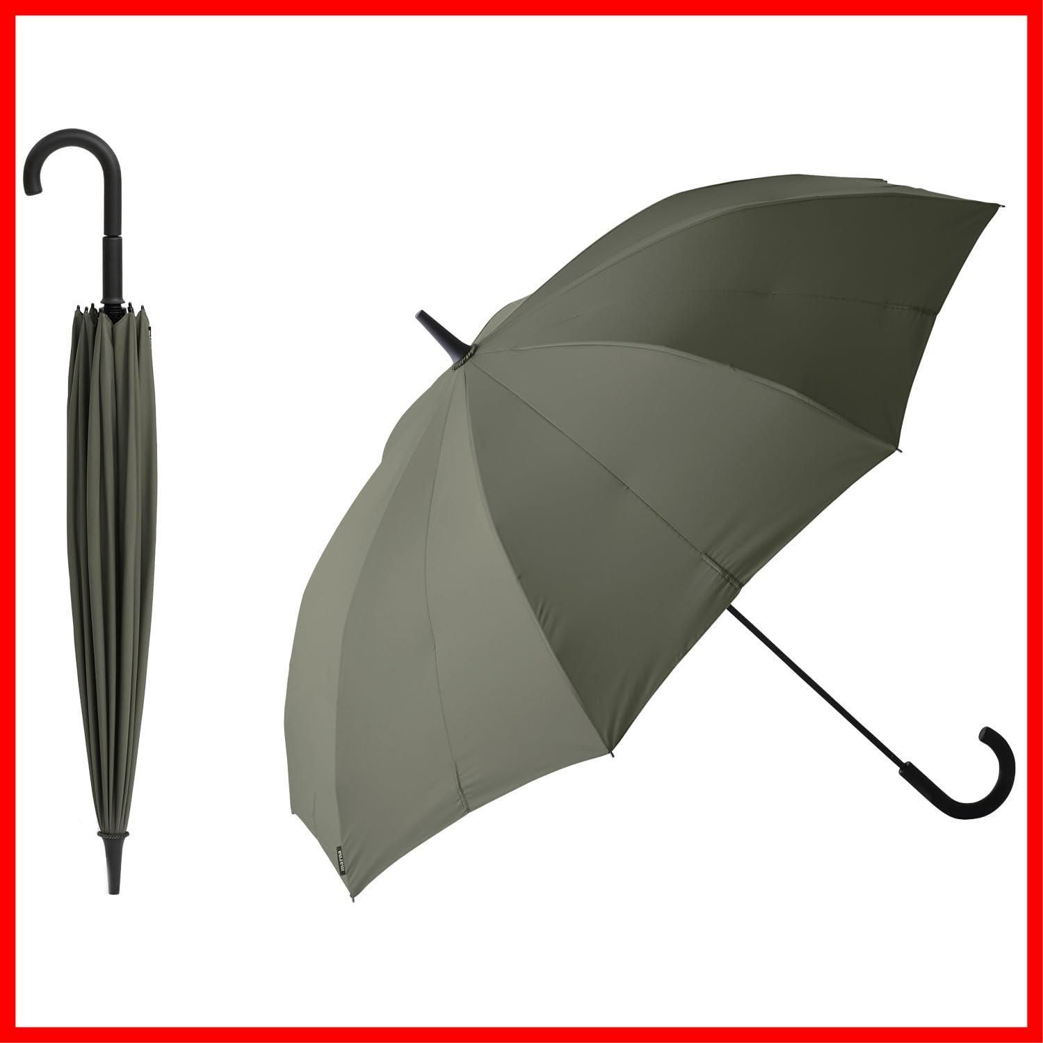 数量 雨傘 傘 晴雨兼用 兼用 レディース メンズ シュパット 長傘 ボタンレス 62 cm 手を濡らさずまとまる アンブレラ Shupatto marna マーナ