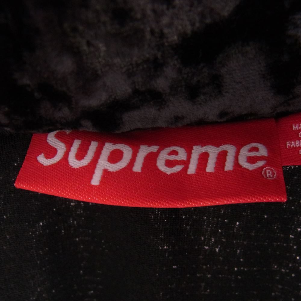 送料無料 オリーブ・XXL Crushed Velvet Track Jacket supreme 23aw