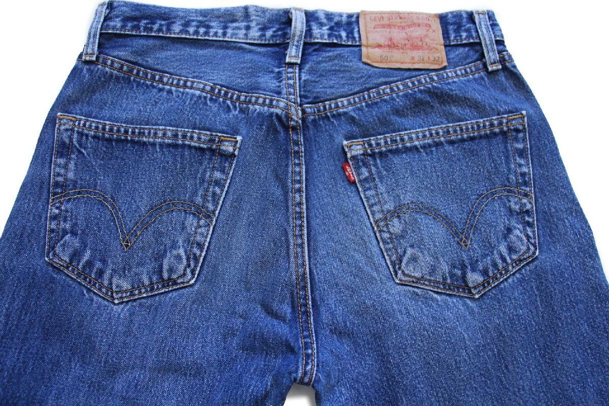 00s USA製 Levi'sリーバイス 501 デニムパンツ w31 L32☆123