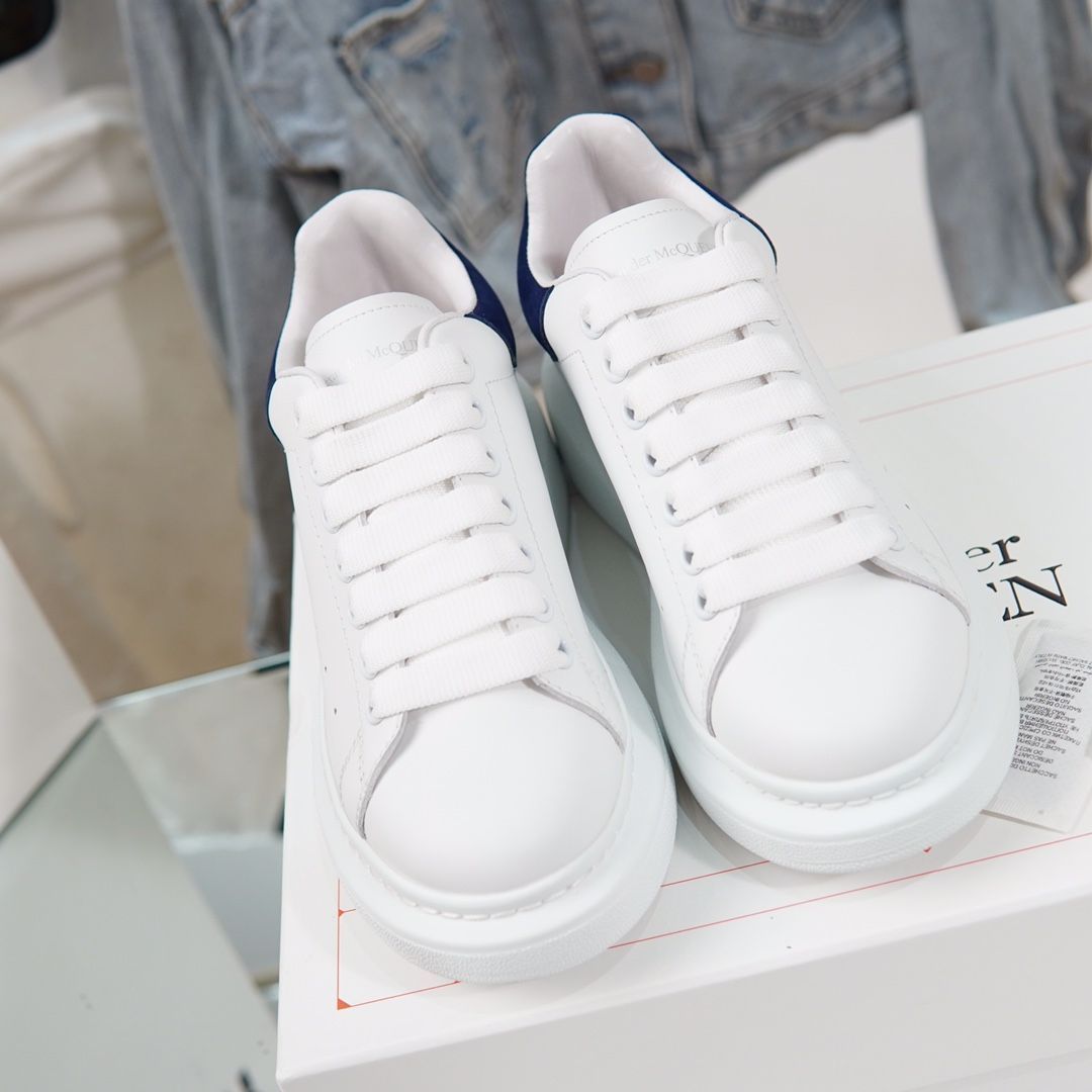 ALEXANDER MCQUEEN ホワイトスニーカー・サイズ39 オーバーサイズド 