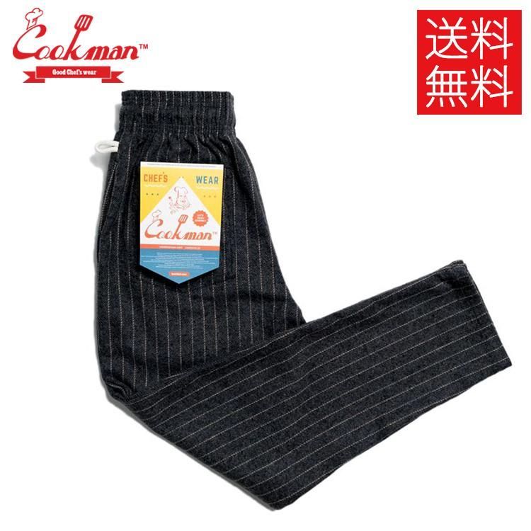 送料無料】COOKMAN クックマン Chef Pants シェフパンツ Wool mix