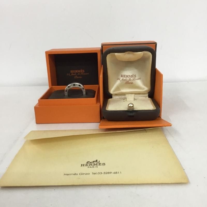 HERMES エルメス アクセサリー 指輪 CLARTE 56 16号 箱有 - メルカリ