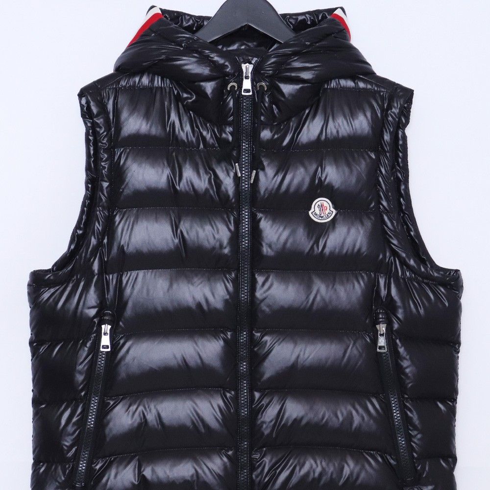 MONCLER★モンクレール★LANOUX★ブラック★ダウンベスト★0★正規品 MONCLER LANOUX ダウンベスト サイズ5 ブラック D20914333005